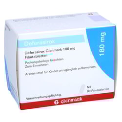 Deferasirox Glenmark 180 mg Filmtabletten