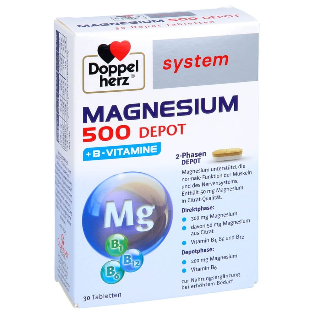 Doppelherz Magnesium 500 Depot system