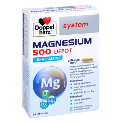 Doppelherz Magnesium 500 Depot system