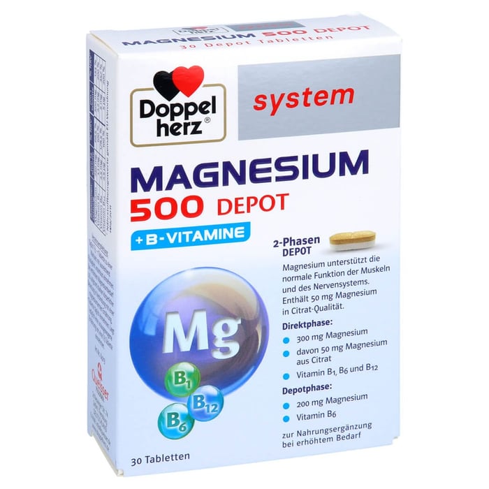 Doppelherz Magnesium 500 Depot system