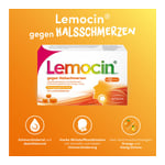 Lemocin gegen Halsschmerzen 2 mg/0,6 mg/1,2 mg Orangengeschmack Produktbild 6
