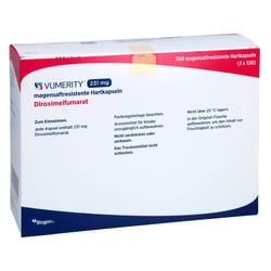 Vumerity 231 mg magensaftresis.Hartkapseln 90 Tage