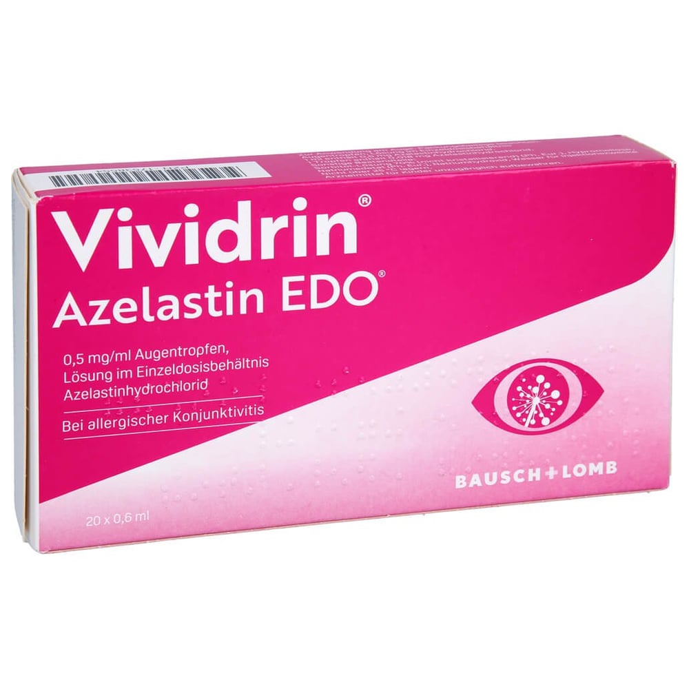 Vividrin Azelastin EDO 0,5 mg/ml Augentropfen
