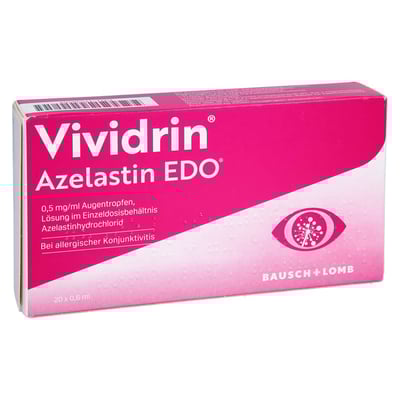 Vividrin Azelastin EDO 0,5 mg/ml Augentropfen