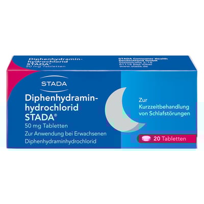 Diphenhydraminhydrochlorid STADA 50 mg