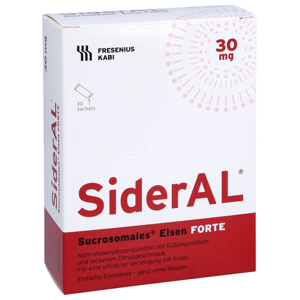Sideral Eisen Forte 30mg Z