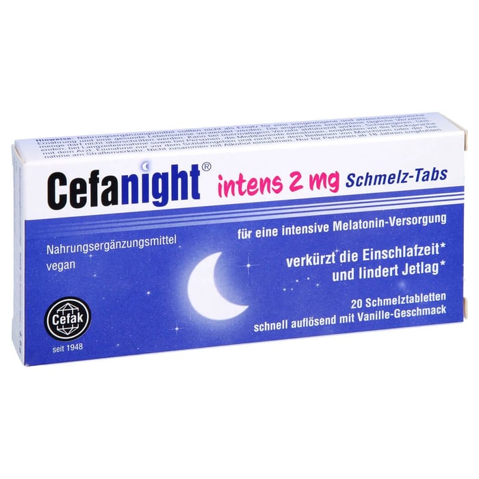 Cefanight Intens 2mg Smt