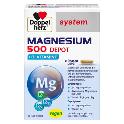 Doppelherz Magnesium 500 Depot system