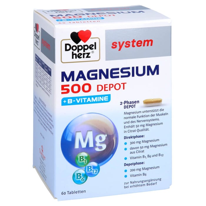 Doppelherz Magnesium 500 Depot system