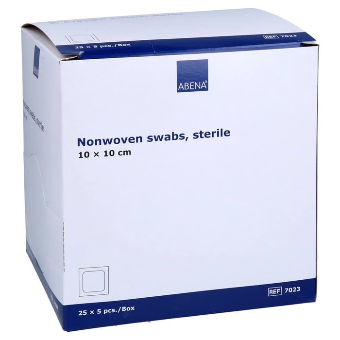 Vlieskompressen steril 10x10 cm 4lagig