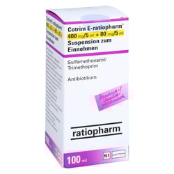 Cotrim E-ratiopharm 400 mg/5 ml+80 mg/5 ml