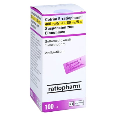 Cotrim E-ratiopharm 400 mg/5 ml+80 mg/5 ml