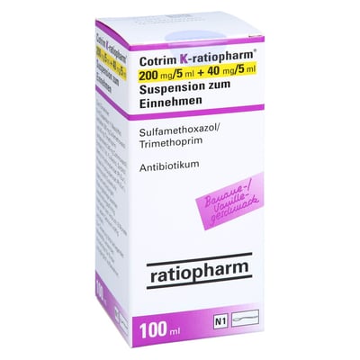 Cotrim K-ratiopharm 200 mg/5 ml+40 mg/5 ml