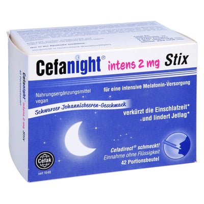 Cefanight Intens 2 mg Stix Produktbild 1