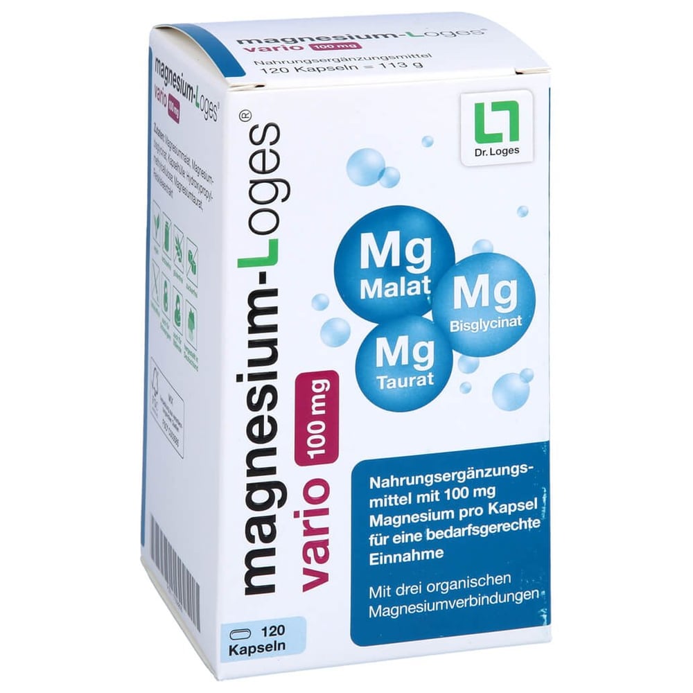 magnesium-Loges vario 100 mg