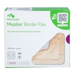 Mepilex Border Flex Schaumverband haftend 10x10 cm Adequapharm