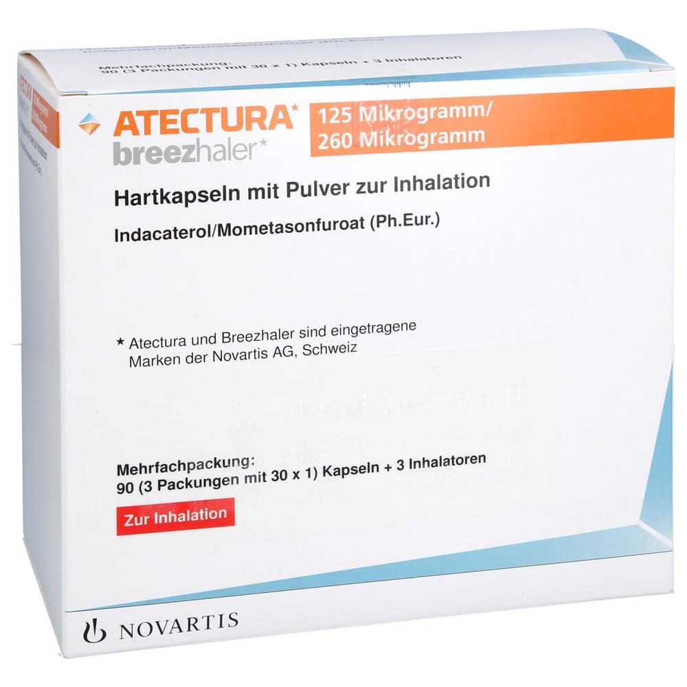 Atectura Breezhaler 125ug/260ug Hartk.Inh.