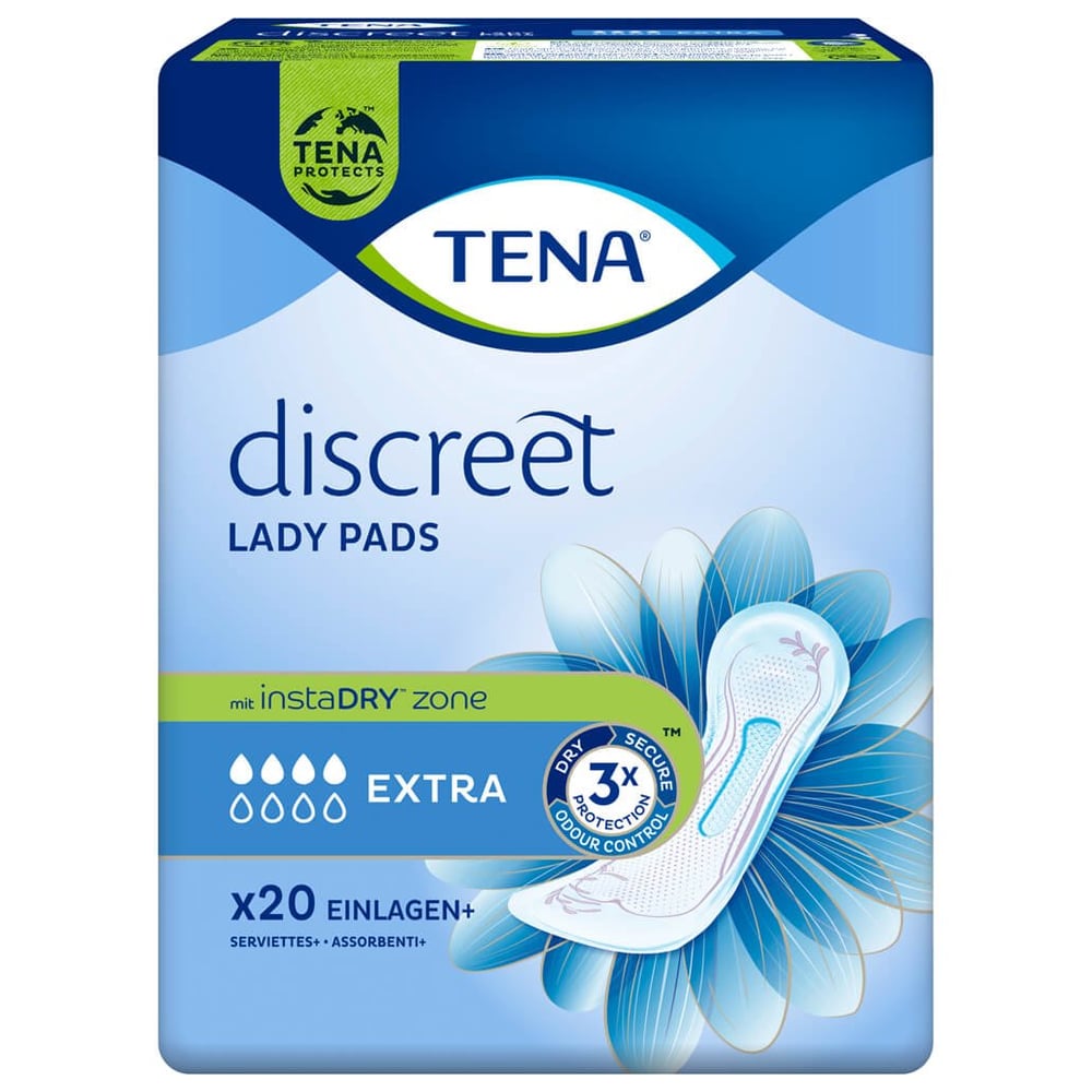 TENA Lady Discreet Extra Inkontinenz Einlagen