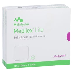 Mepilex Lite Schaumverband 10x10 cm steril