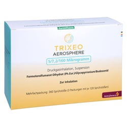 Trixeo Aerosphere 5/7.2/160ug Druckgasinh. 120ED