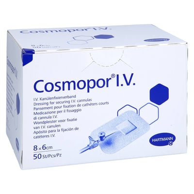 Cosmopor I.V. Kanuelenfixierverband 8x6 cm Produktbild 1