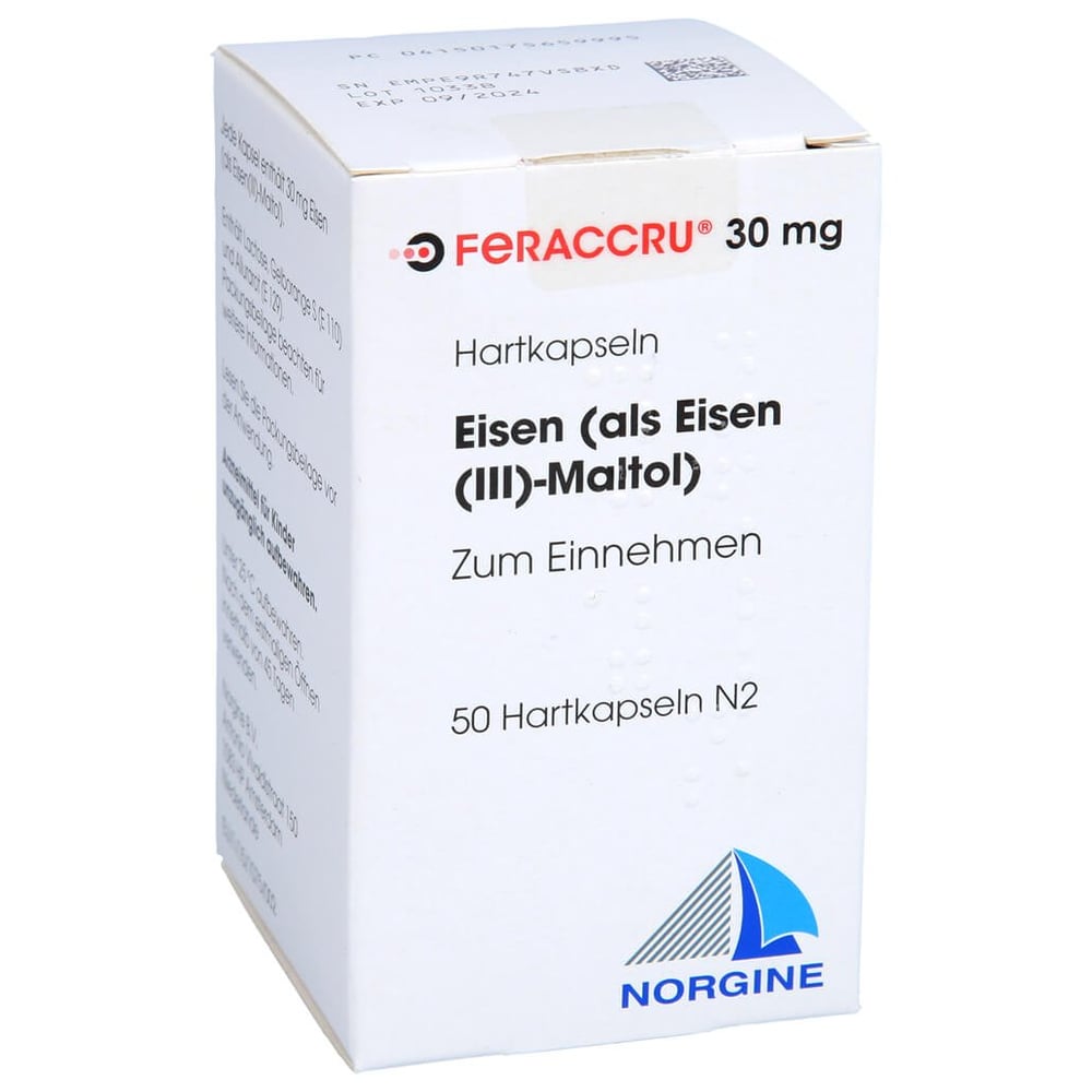 Feraccru 30 mg Hartkapseln