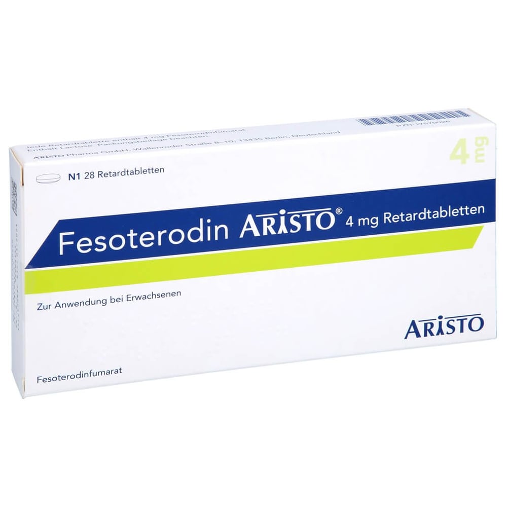 Fesoterodin Aristo 4 mg