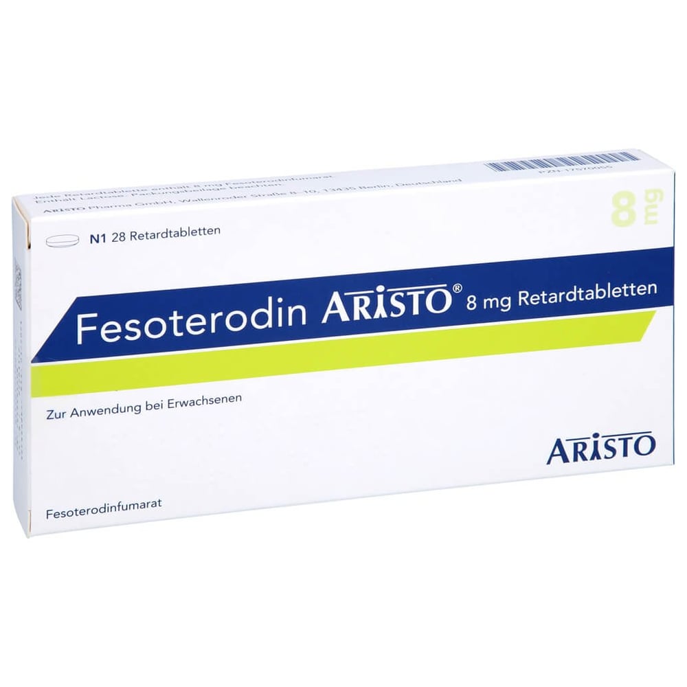 Fesoterodin Aristo 8 mg