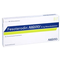 Fesoterodin Aristo 8 mg