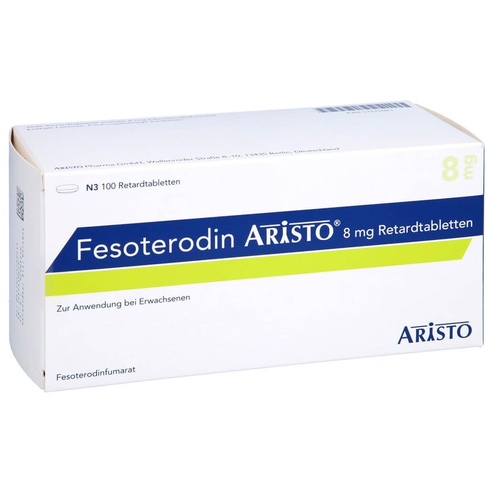 Fesoterodin Aristo 8 mg