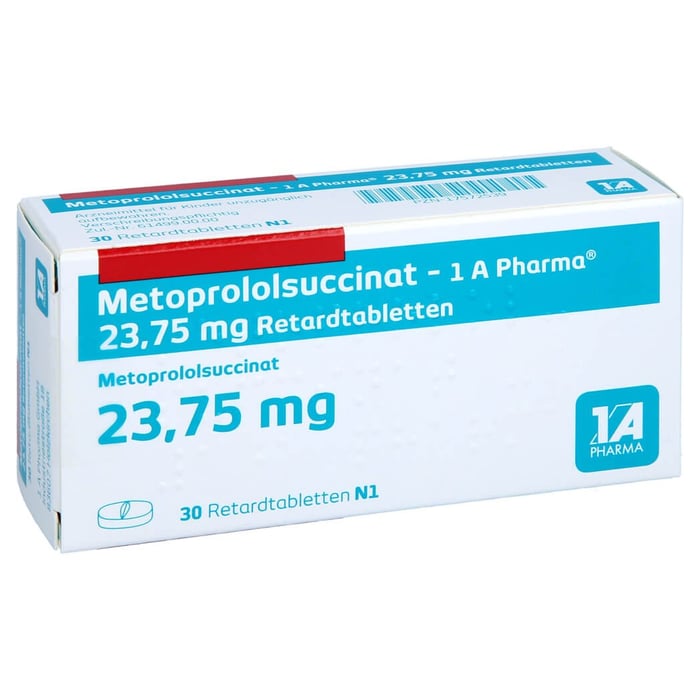 Metoprololsuccinat - 1 A Pharma 23.75 mg Retardtab