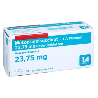 Metoprololsuccinat - 1 A Pharma 23.75 mg Retardtab
