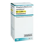 Sitagliptin/Metformin-ratiopharm 50 mg/850 mg Produktbild 1