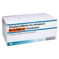 Sitagliptin/Metformin-ratiopharm 50 mg/1000 mg