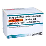 SITAGLIPTIN/Metformin-ratiopharm 50 mg/1000 mg TVW Produktbild 1