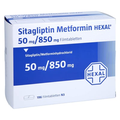 Sitagliptin Metformin HEXAL 50 mg/850 mg