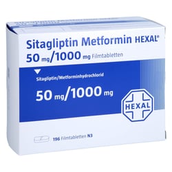 Sitagliptin Metformin HEXAL 50 mg/1000 mg
