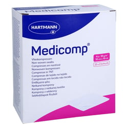 Medicomp Vlieskomp.steril 10x10 cm 4fach Avitamed
