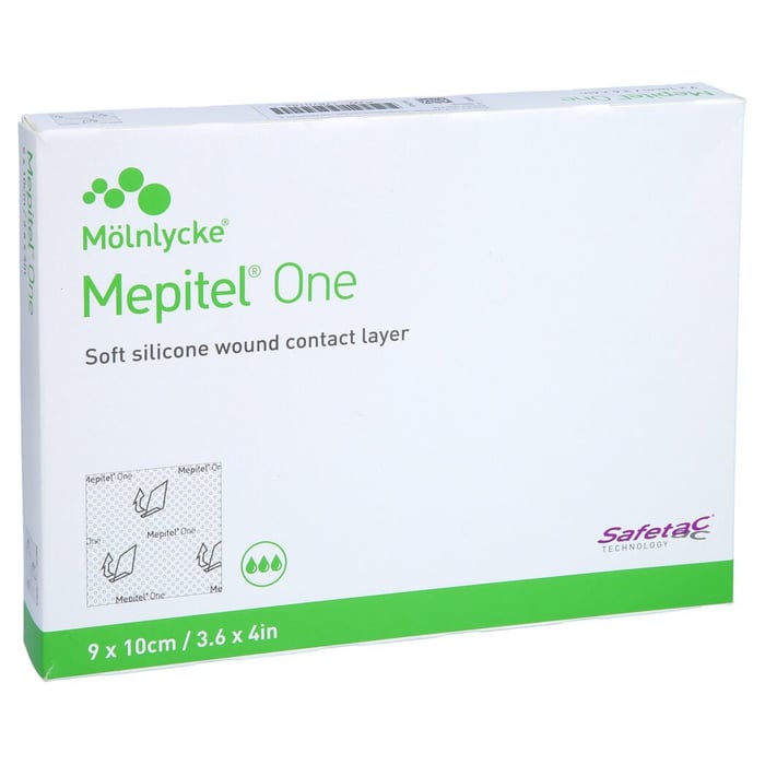 Mepitel One 9X10 cm Silikon Netzverband