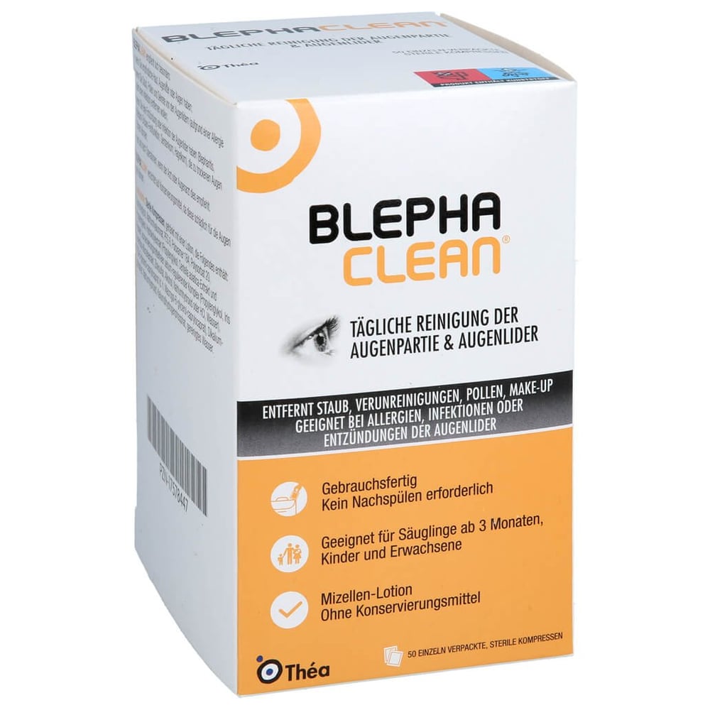 Blephaclean sterile Kompressen