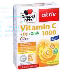 Doppelherz Vitamin C 1000+D3+Zink Depot