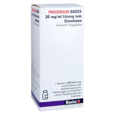Pregabalin Basics 20 mg/ml Produktbild 1
