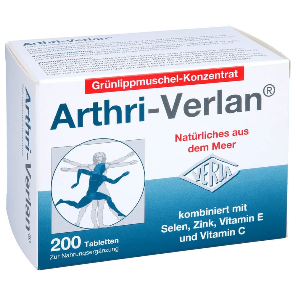 Arthri-verlan zur Nahrungsergänzung Tabletten