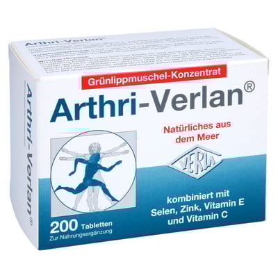 Arthri-verlan zur Nahrungsergänzung Tabletten