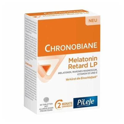 Chronobiane Melatonin Retard LP 1mg Einschlafen