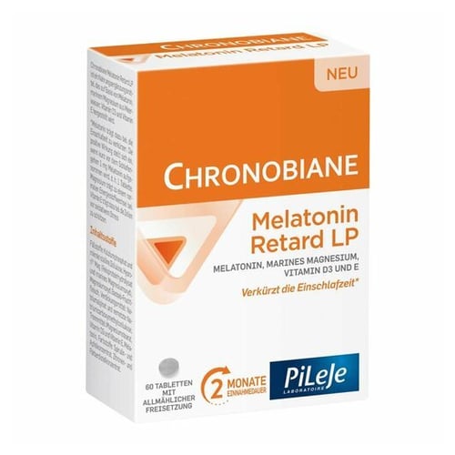 Chronobiane Melatonin Retard LP 1mg Einschlafen