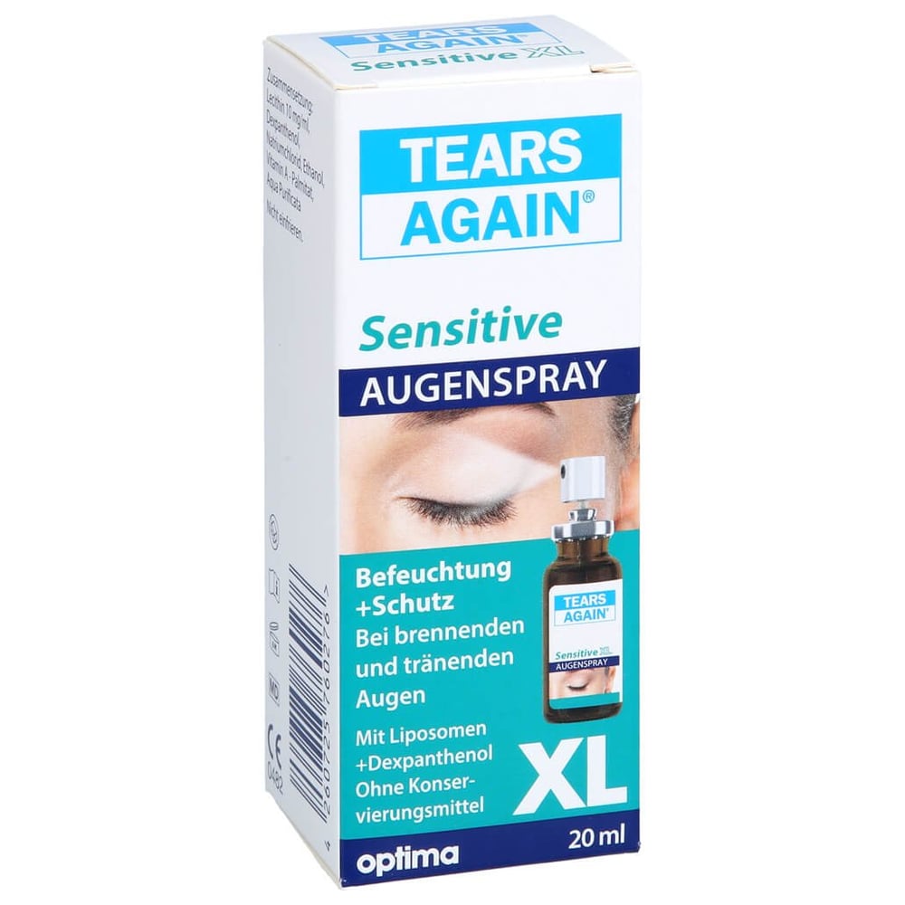 Tears Again Sensitive XL Augenspray