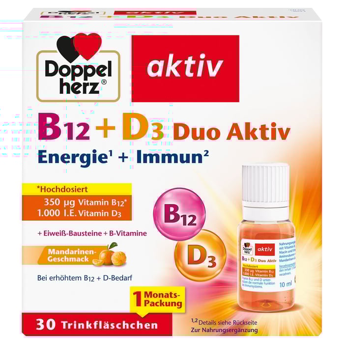 Doppelherz B12 + D3 Duo Aktiv