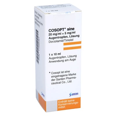 Cosopt sine 20 mg/ml+5 mg/ml Produktbild 1