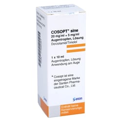 Cosopt sine 20mg/ml+5mg/ml